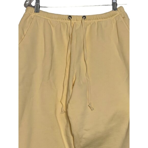 Eddie Bauer Women Medium Pink & Yellow Cotton Blend Sweatpants small flaws - Picture 10 of 16